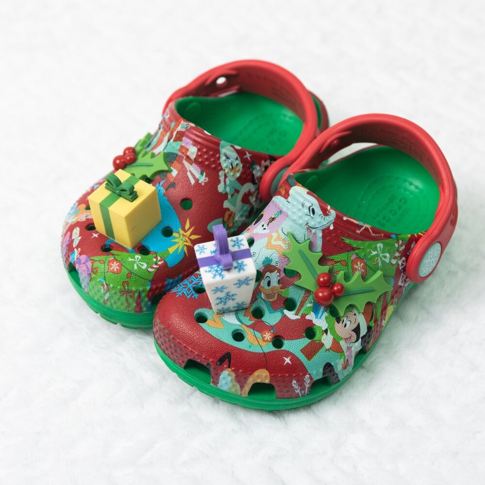 Disney Mickey Mouse and Friends Holiday Crocs (2023 collection)